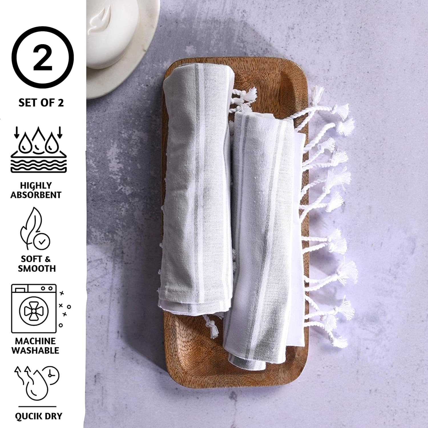 Folkulture Boho Hand Towels