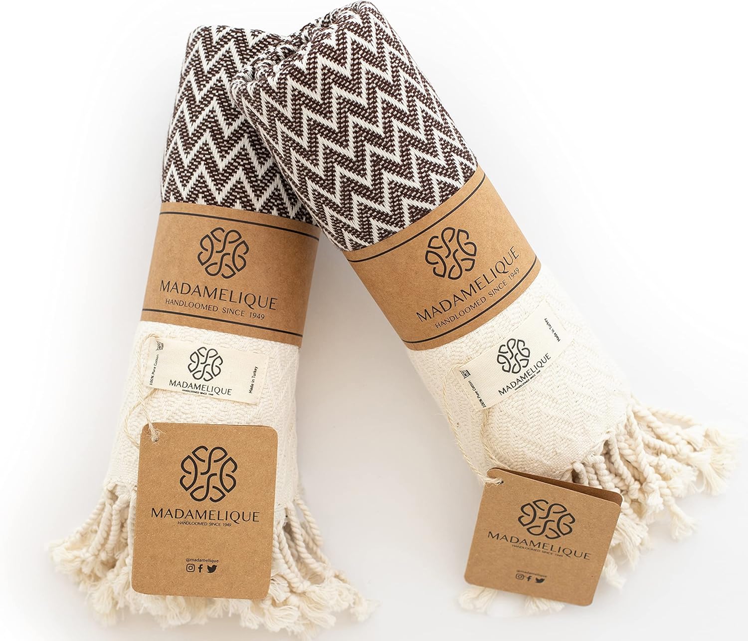 Madamelique Exclusive Hand Towels Perfect Size Soft Durable