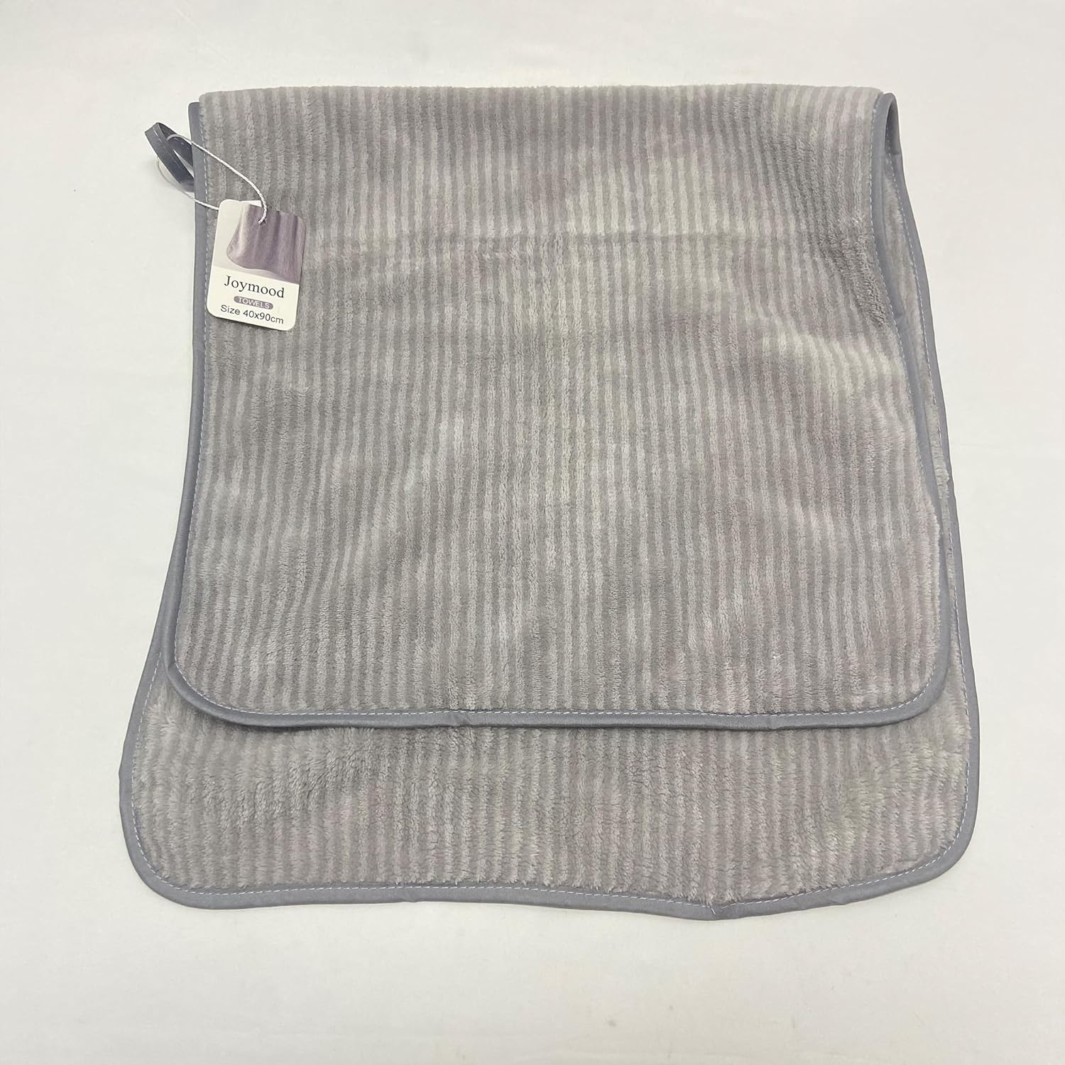 Grey Cotton Face Washcloth Ultra Soft Absorbent