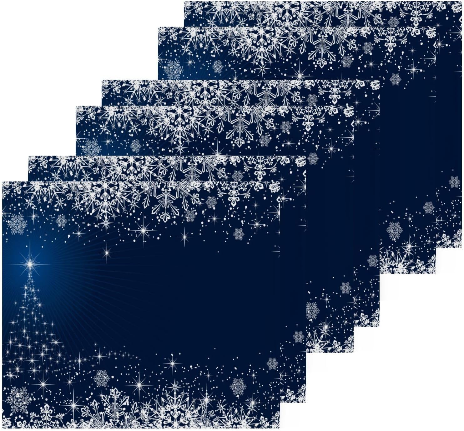 Snowflake Baby Adult Washcloths