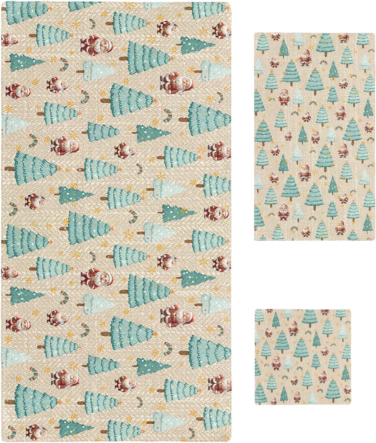 3-Piece Bath Towel Set for Home Kitchen