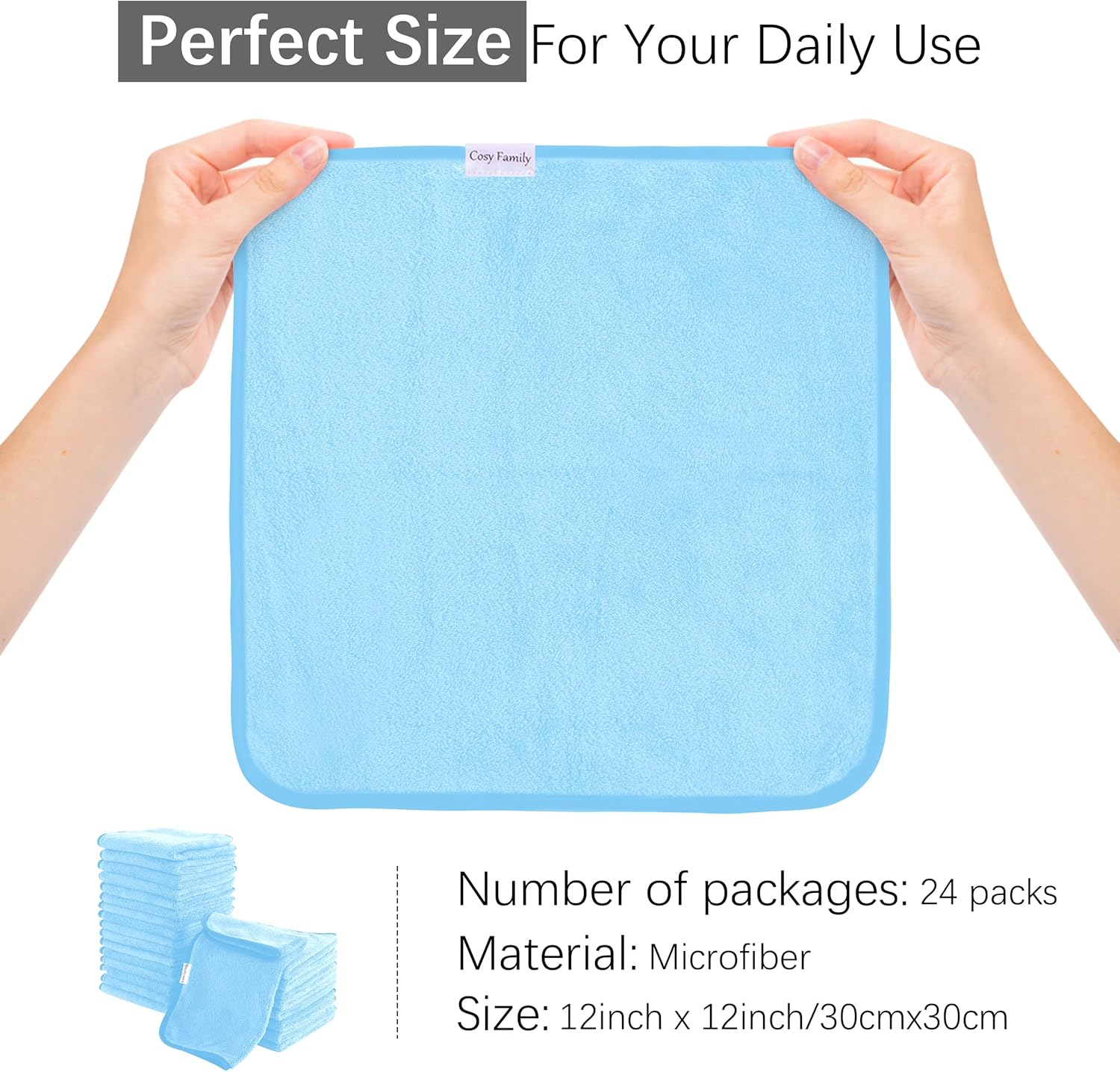 Perfect Soft Washcloths Set for Daily Use