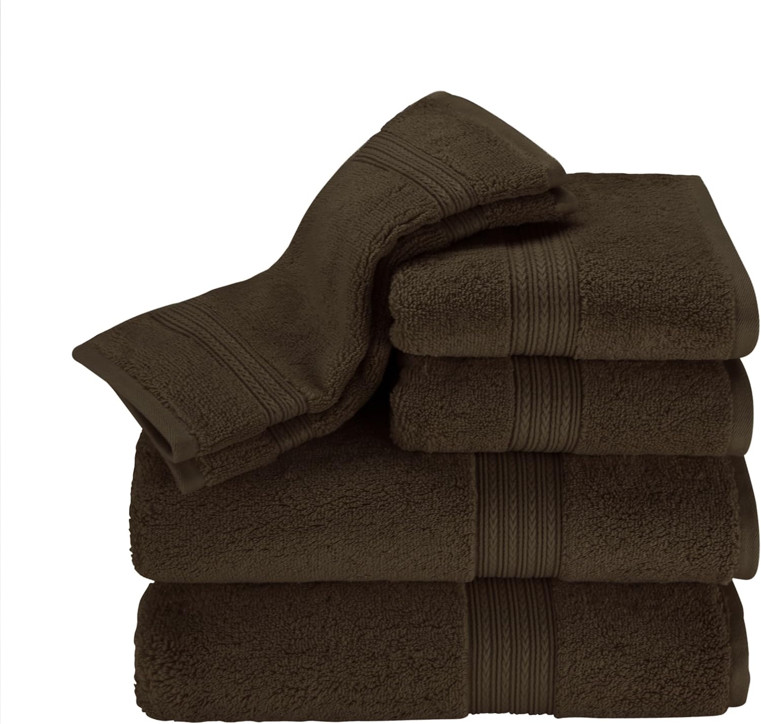 Kassatex KDK-256-CHO Towel Set Chocolate