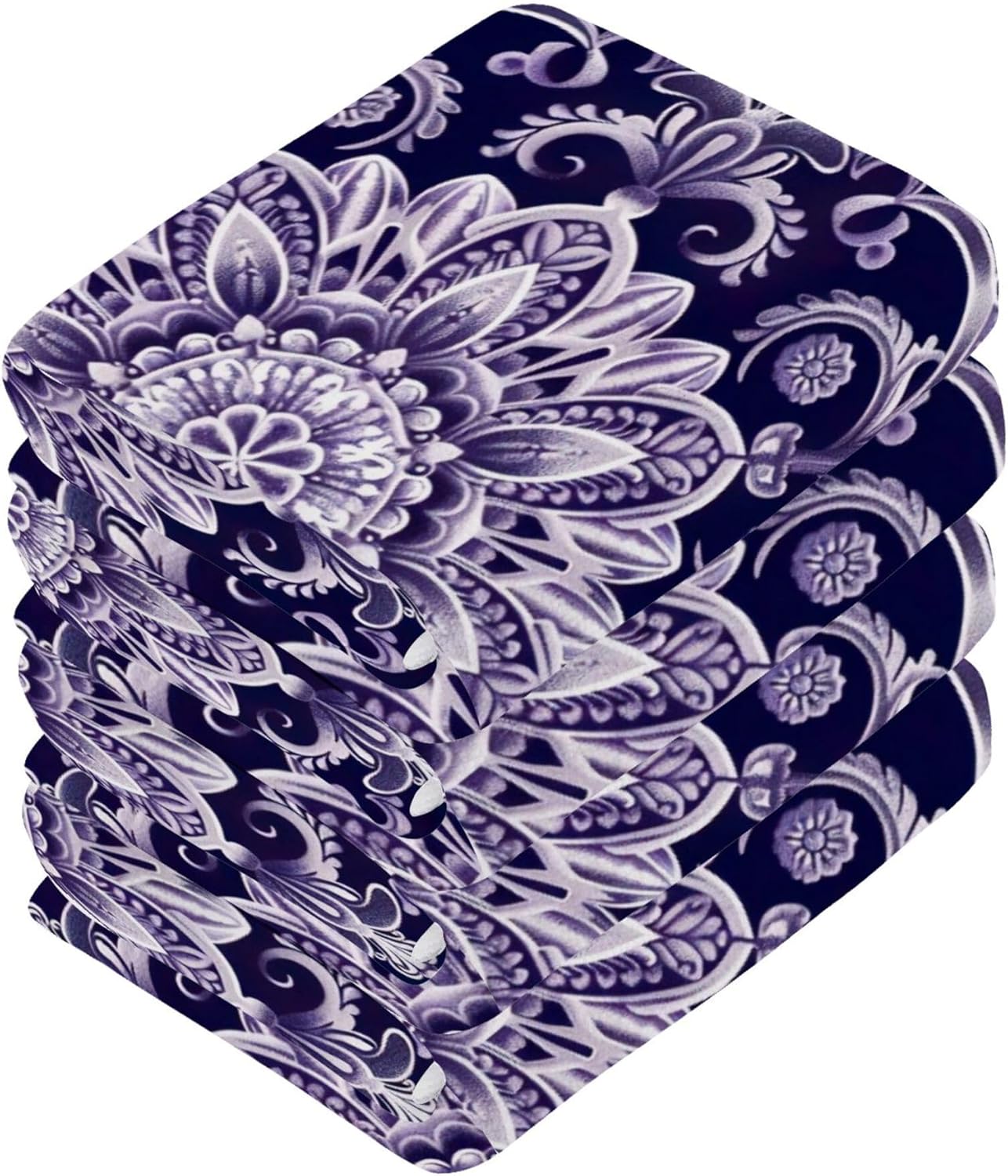 Xigua Mandala Washcloth Set multi-sized