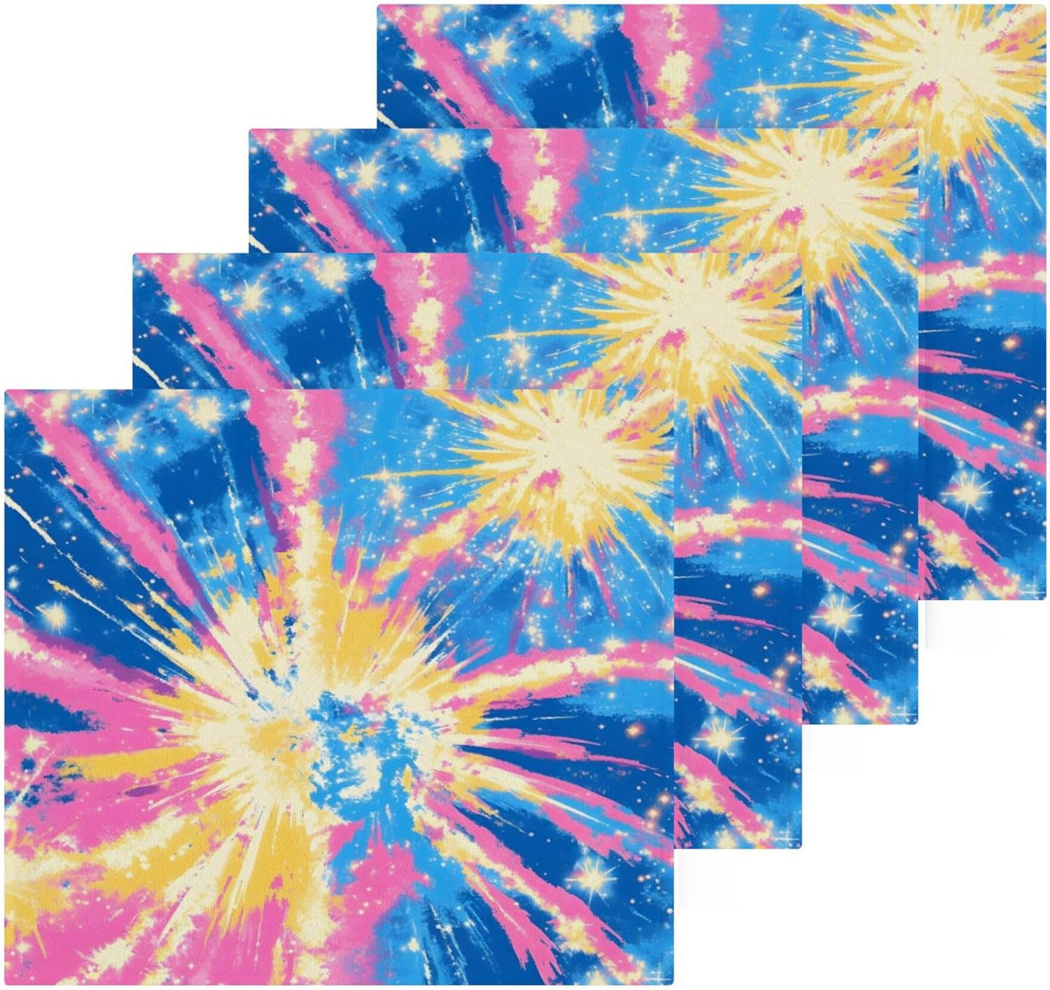 Xigua Tie-dye Washcloth Set