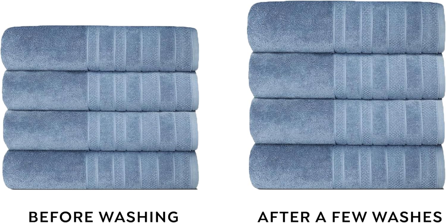 Luxury 100 Cotton Washcloths Soft Absorbent