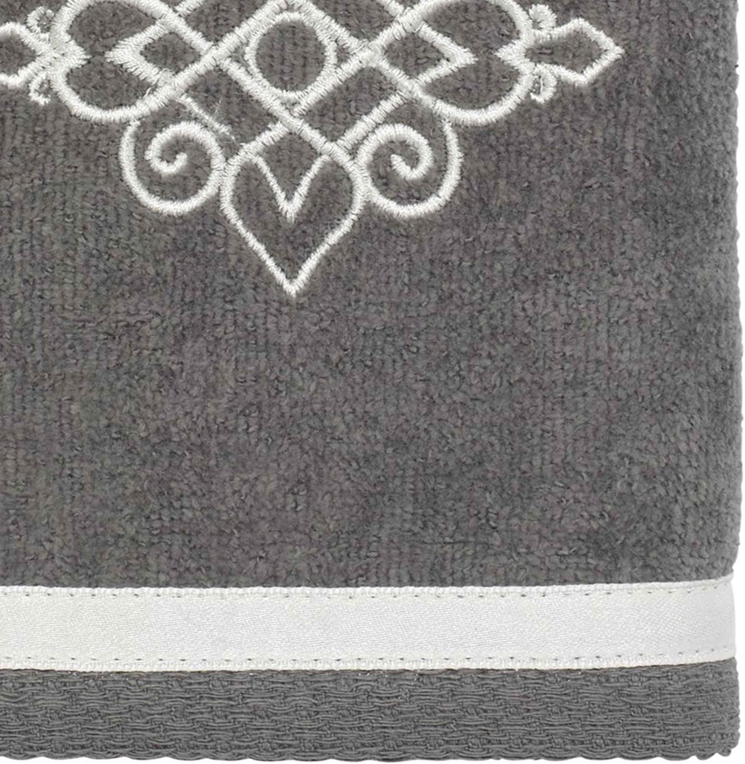 Avanti Linens Riverview Nickel Hand Towel Set
