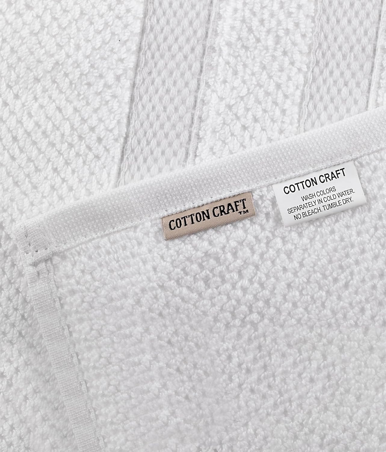 COTTON CRAFT Luxury Popcorn Towel Set