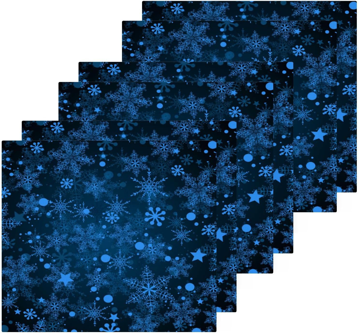 Christmas Snowflakes Washcloths unheard of