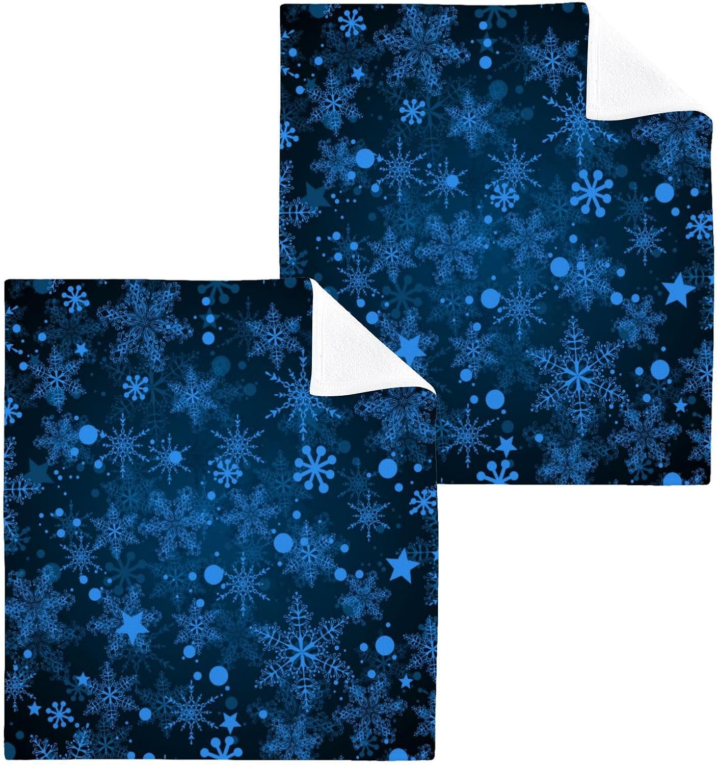 Christmas Snowflakes Washcloths unheard of