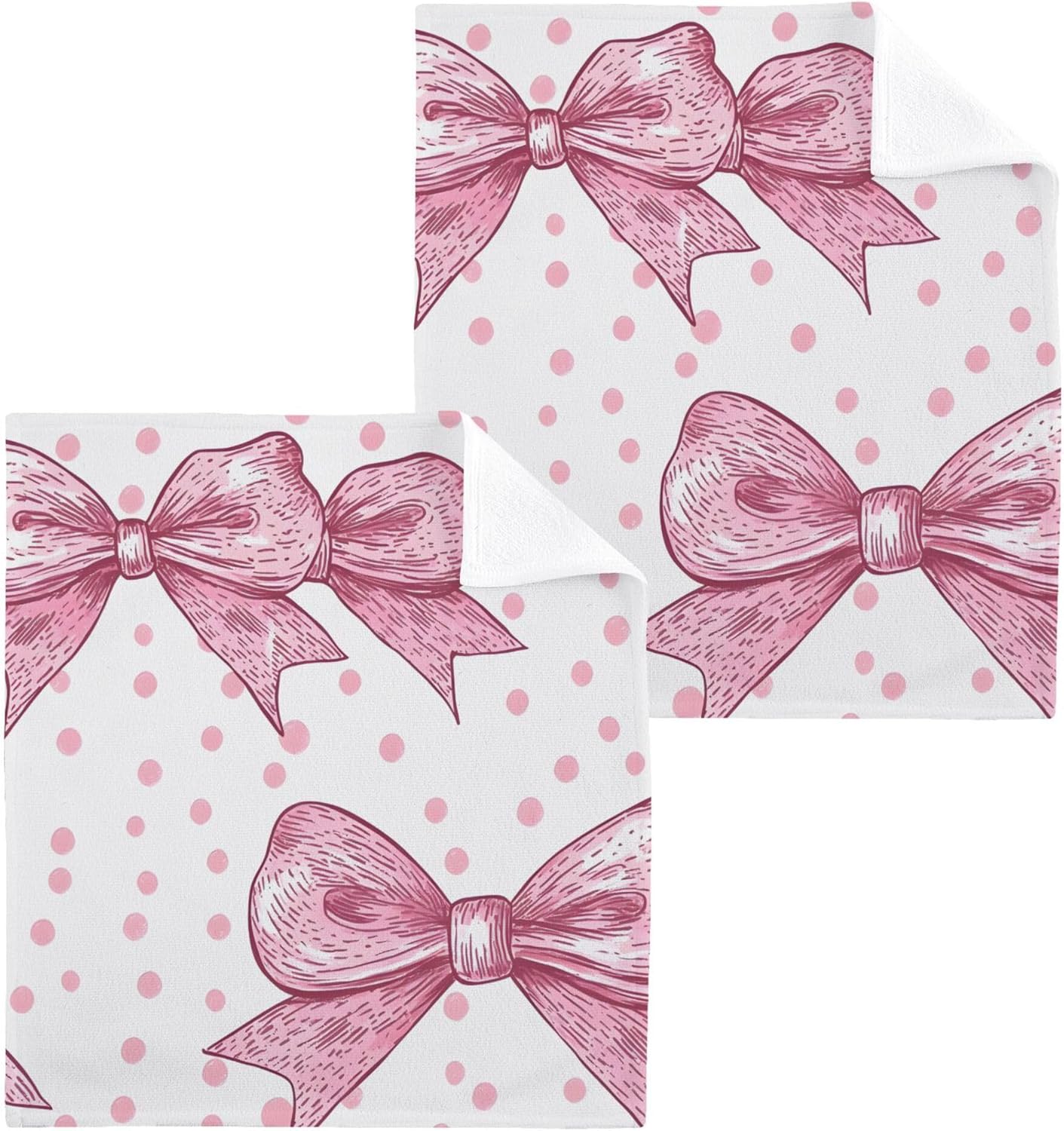 XiguaFast Drying Absorbent Washcloth Set for Bathroom More