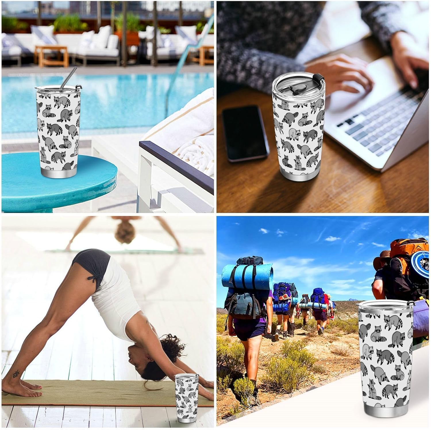 Pigsaly 20oz Stainless Steel Vacuum Insulated Tumbler