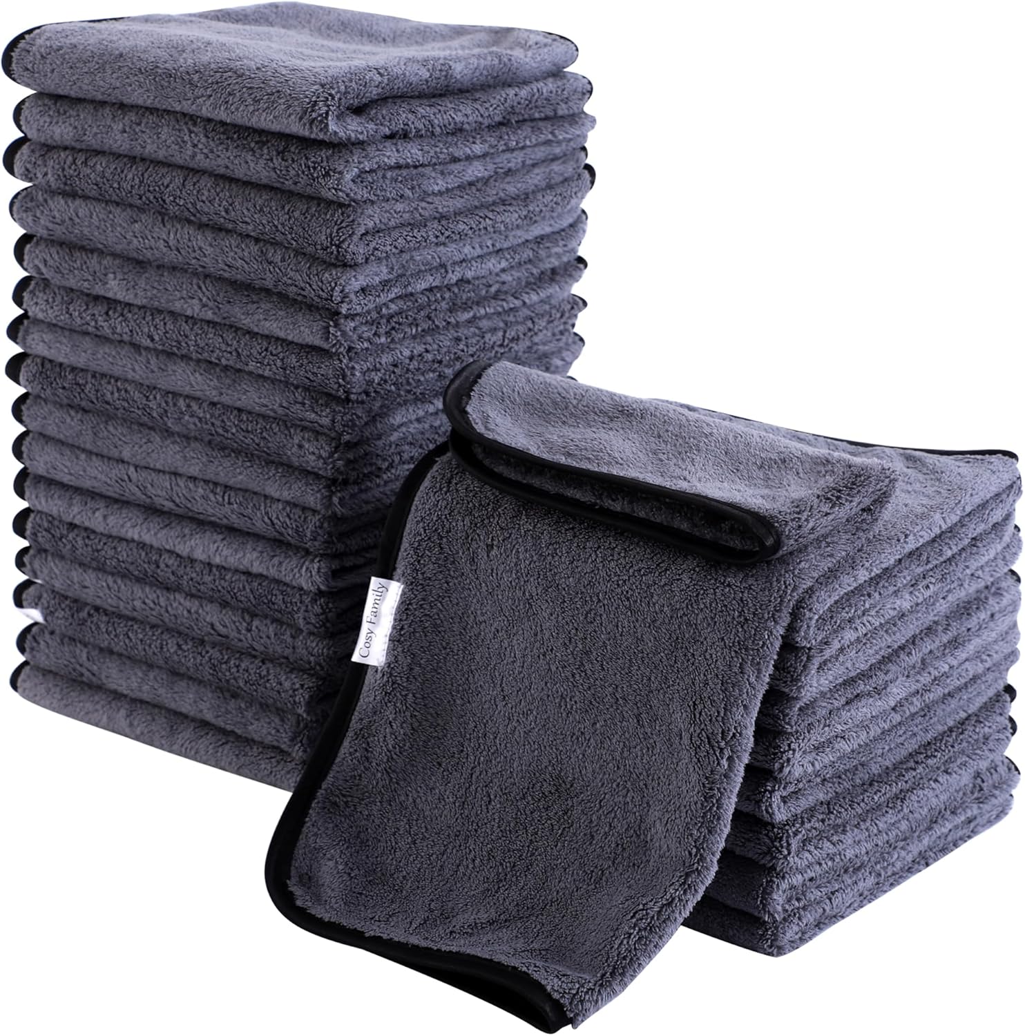 Cosy Family 24-Pack Washcloths