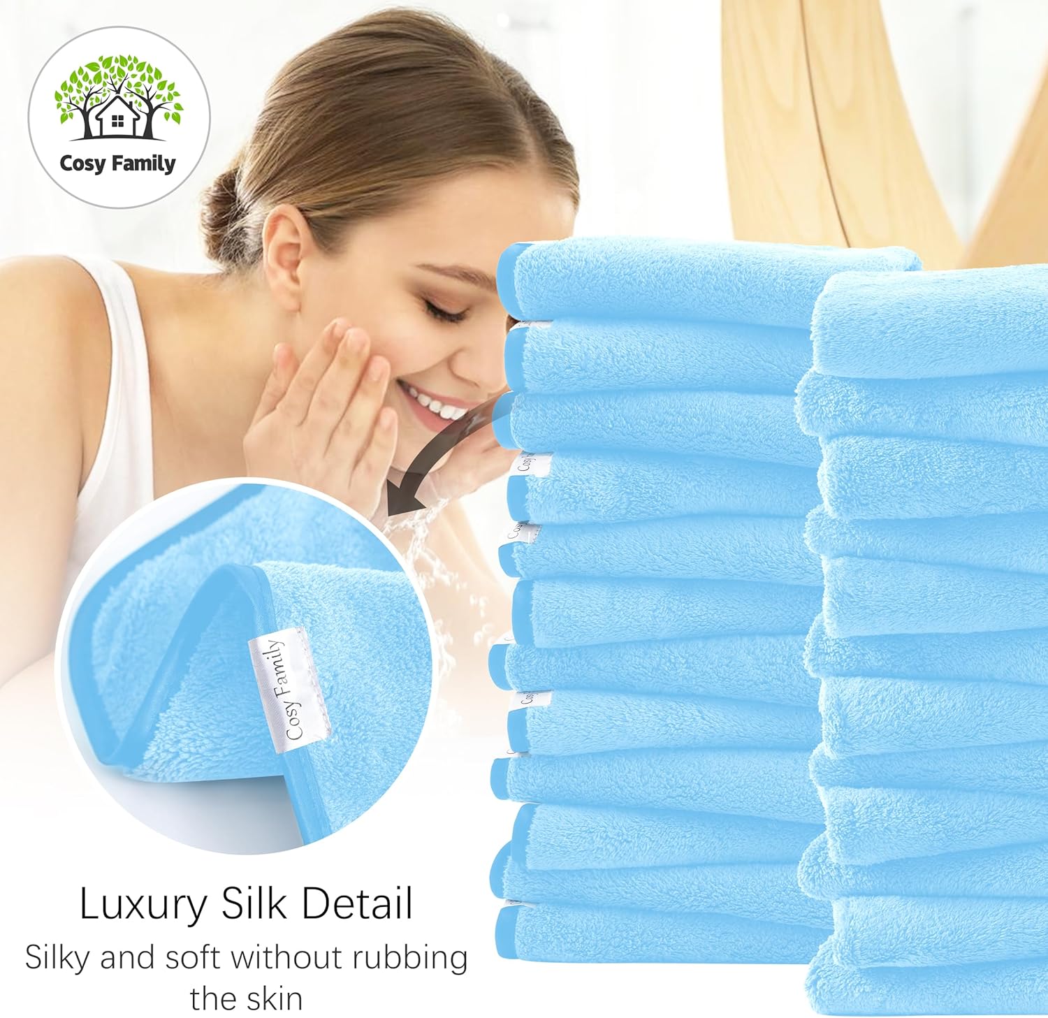 Perfect Soft Washcloths Set for Daily Use