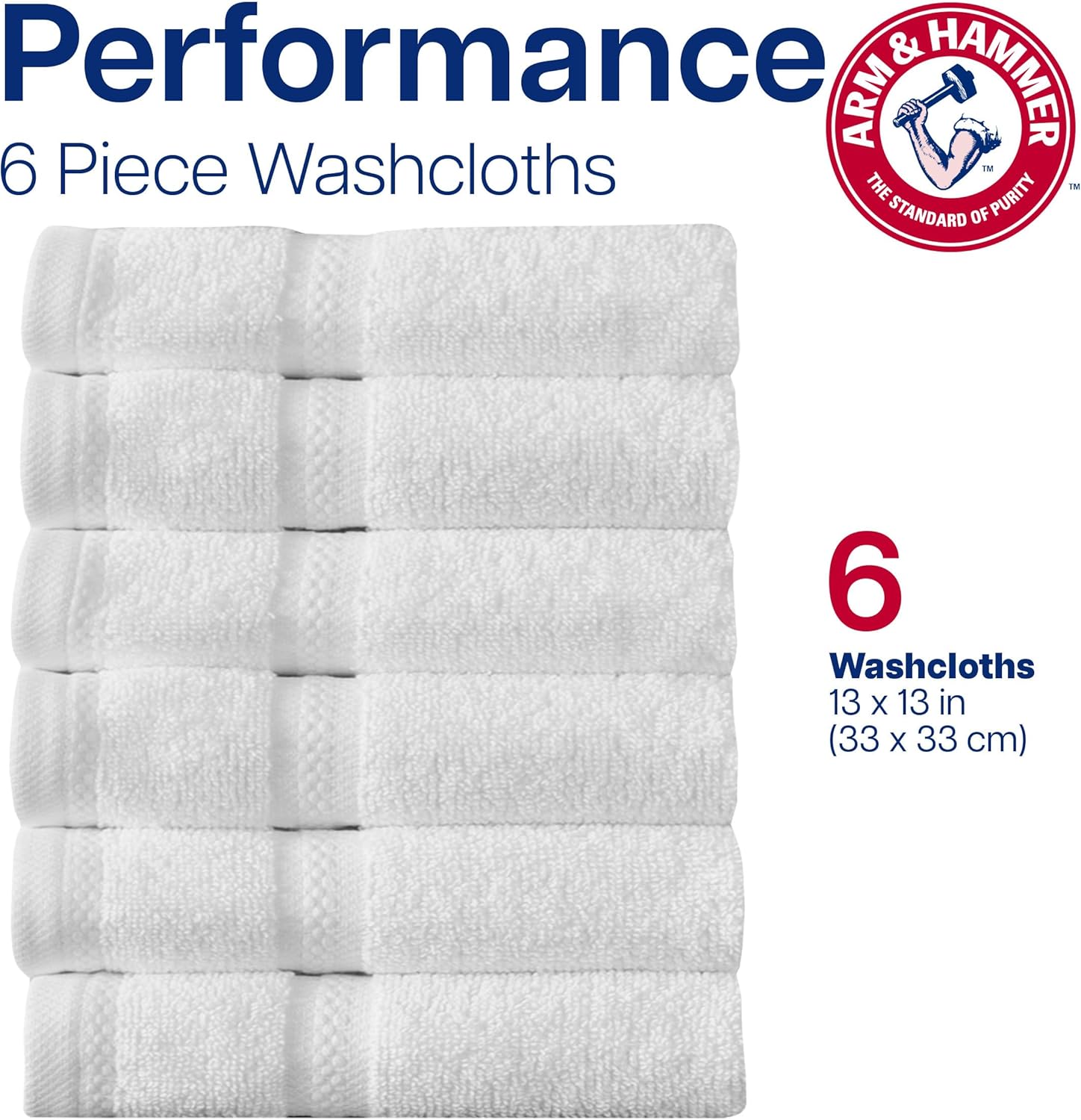 AntiOD 6-Piece Performance Towel Set Grey