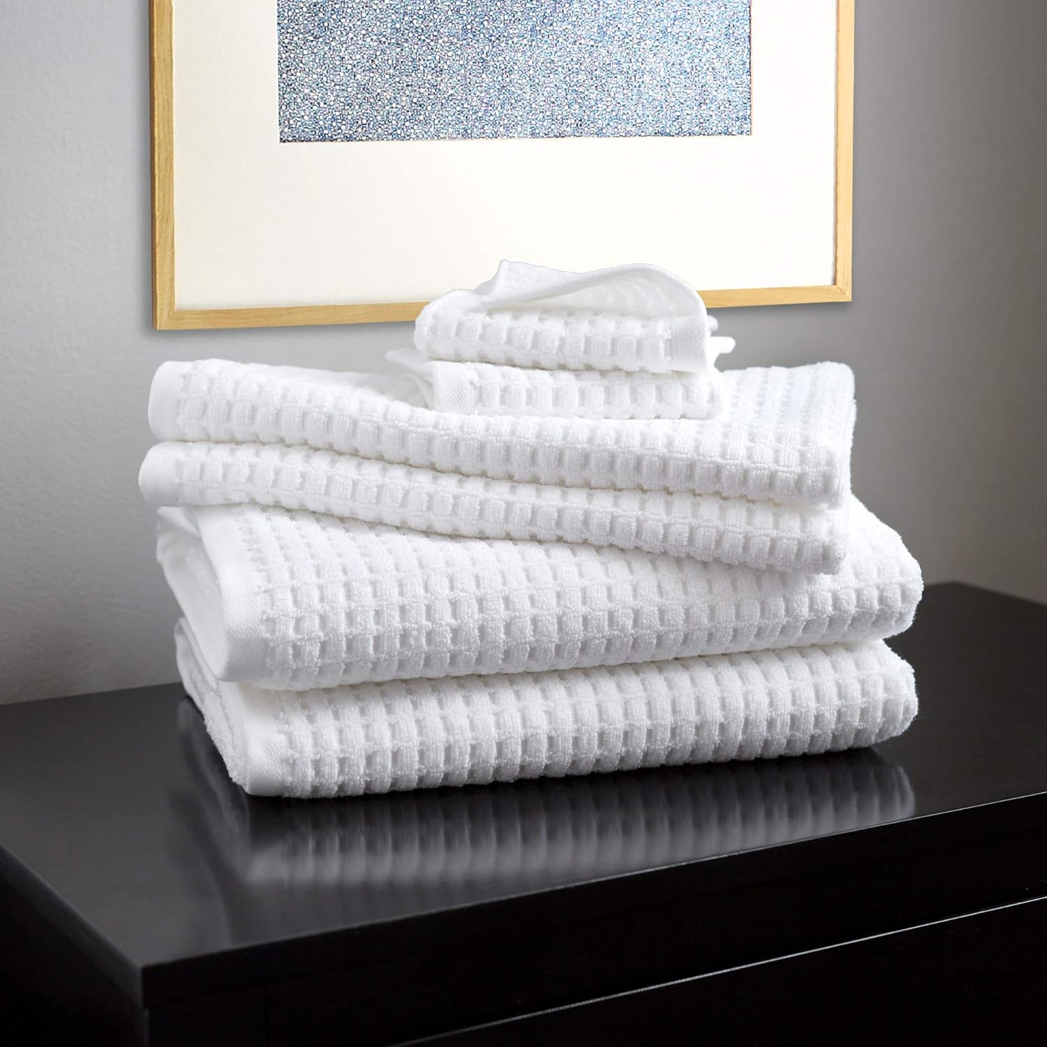 Premium Quick Dry Cotton Towels Set DKNY Home