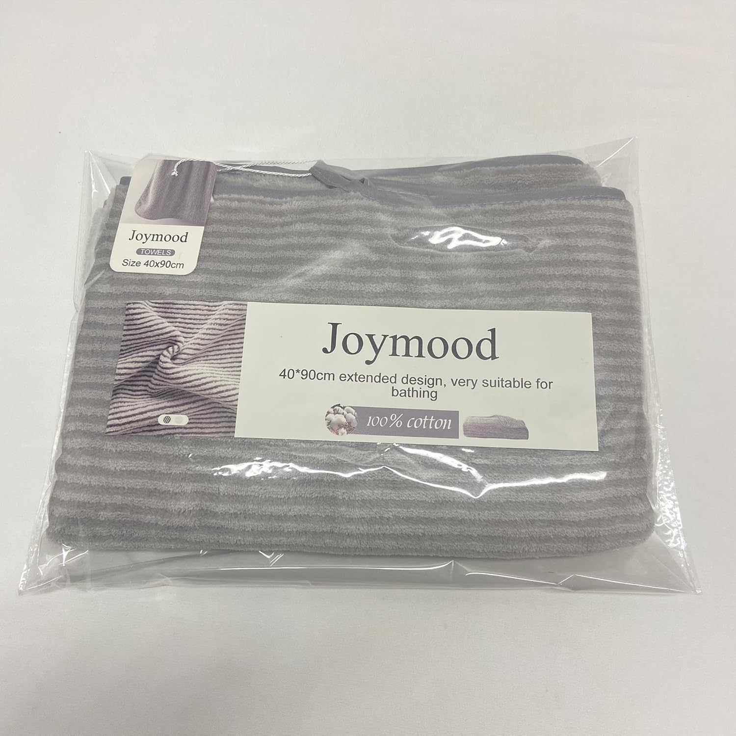 Grey Cotton Face Washcloth Ultra Soft Absorbent