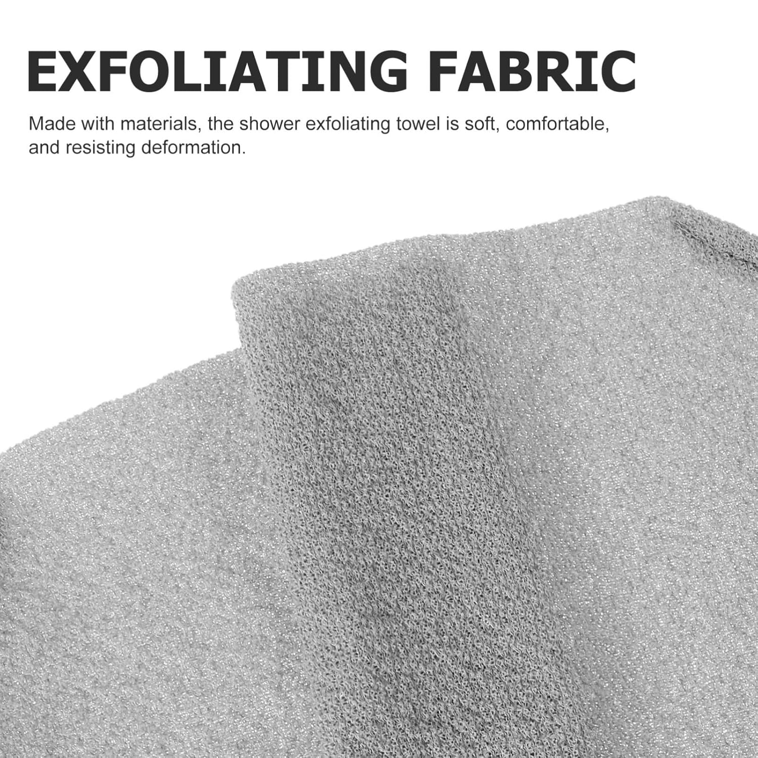 FOMIYES Exclusive Bath Towel Body Exfoliator Ergonomic Design ME-LEE