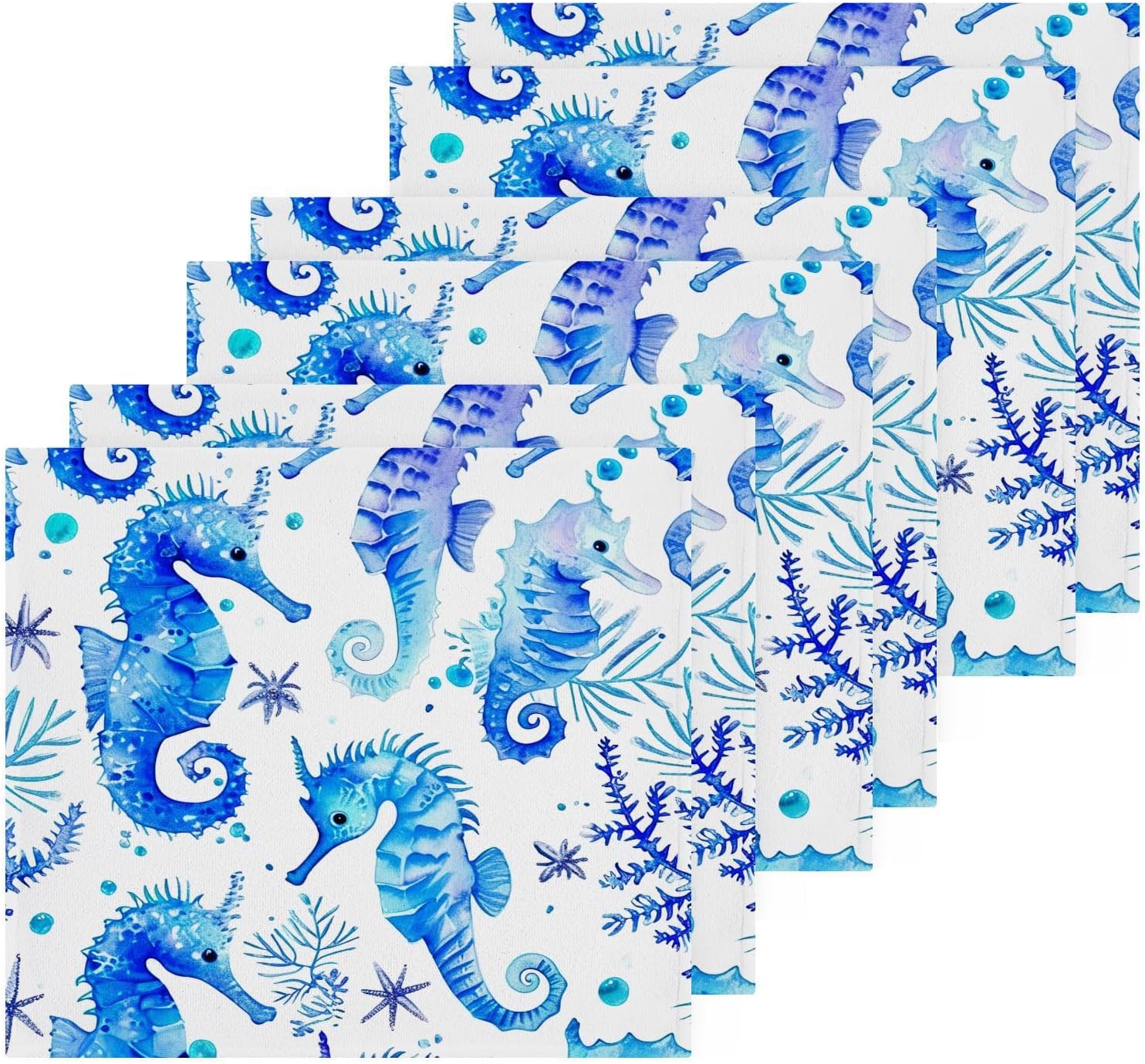Seahorse Washcloth 2-Pack for Babies
