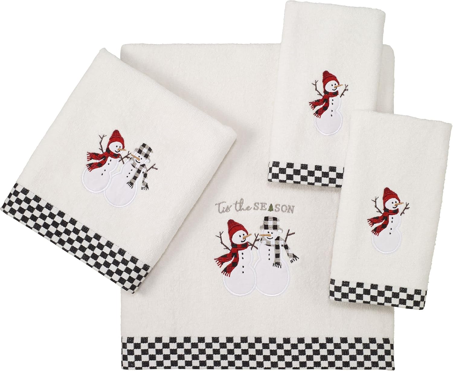 Avanti Linens Hand Towel Set Rustic Pals 100 Cotton
