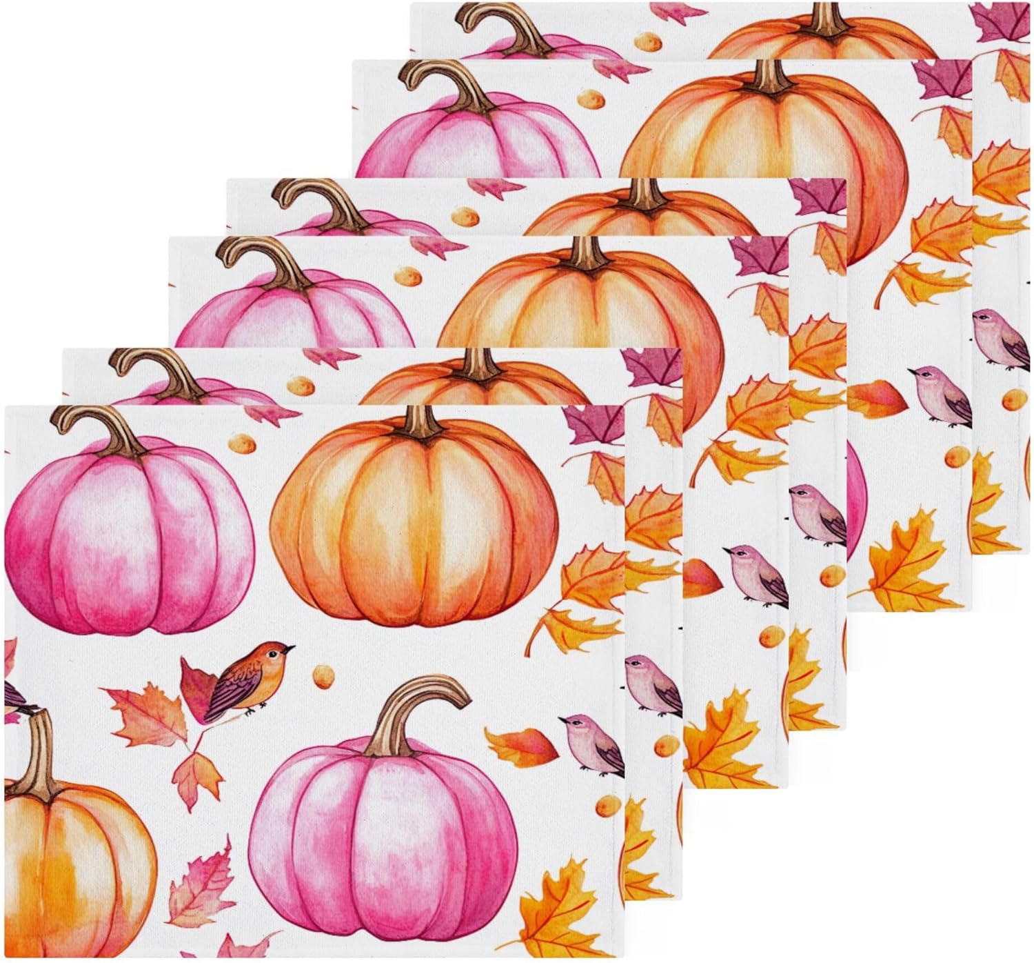 Xigua Pumpkins Washcloth Set