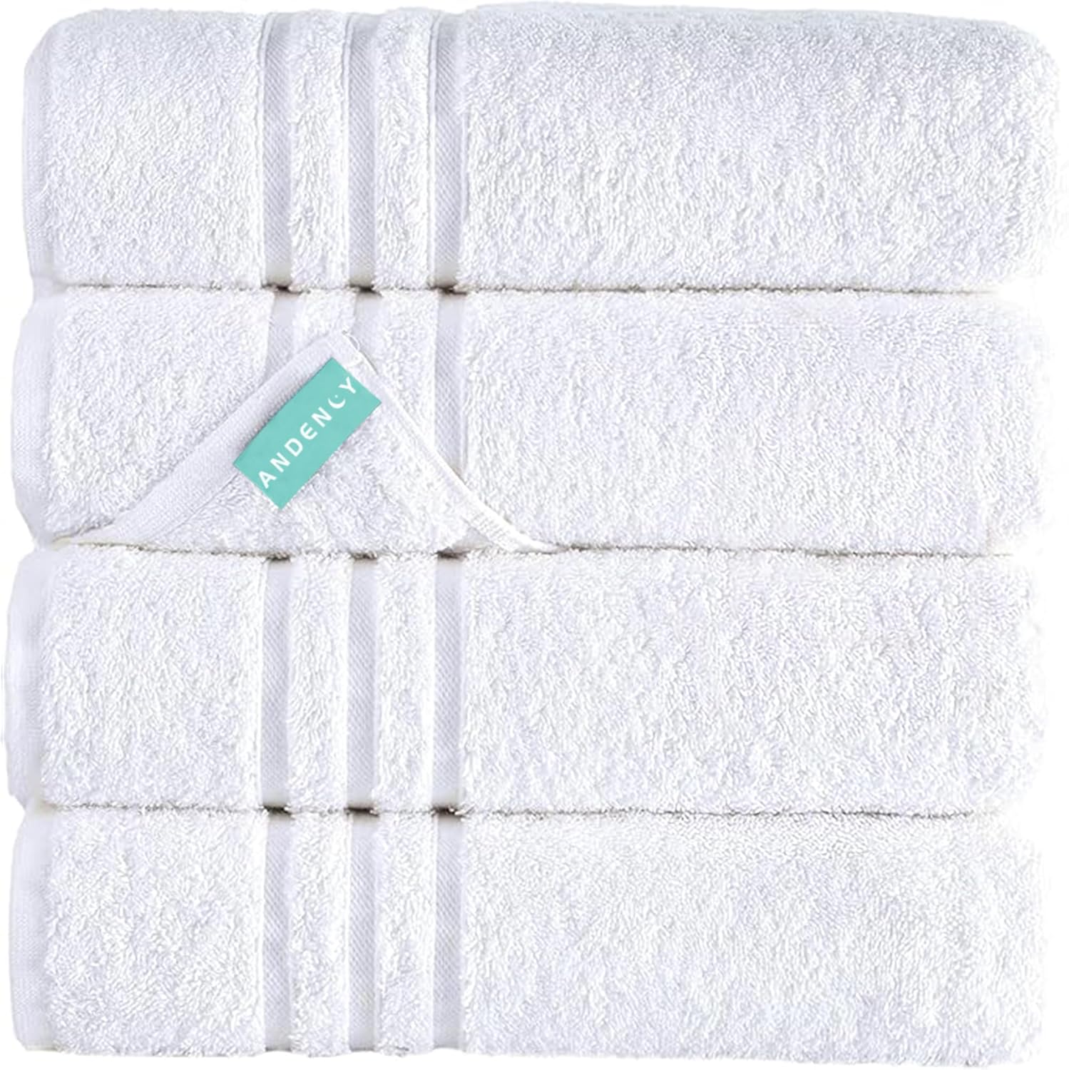 Andency Linen 4-Piece Bath Towel Set