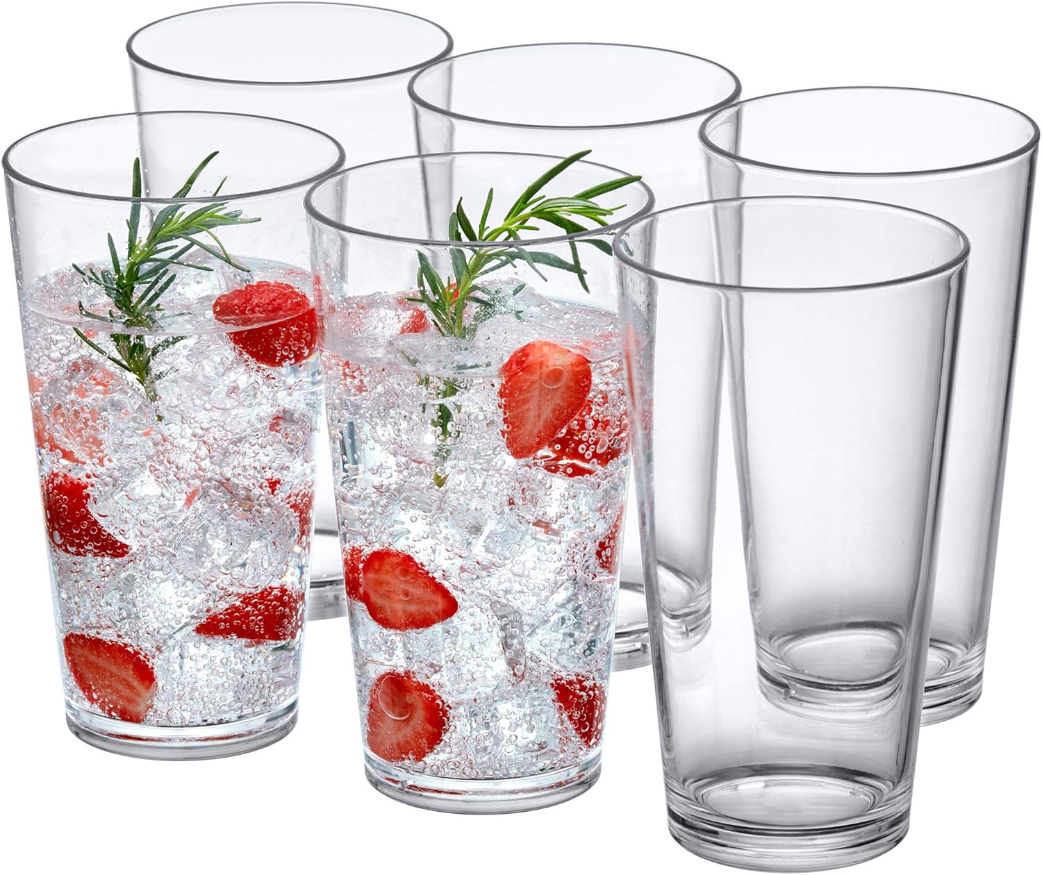 Amazing Abby - Serenity 30oz Reusable Tumblers Set of 6