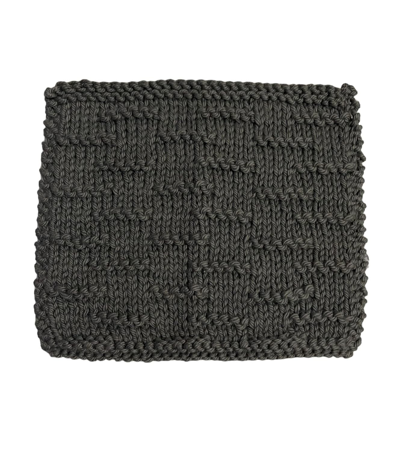 Super Soft Washcloths Set of 3 Gray Yellow Print 100 Cotton