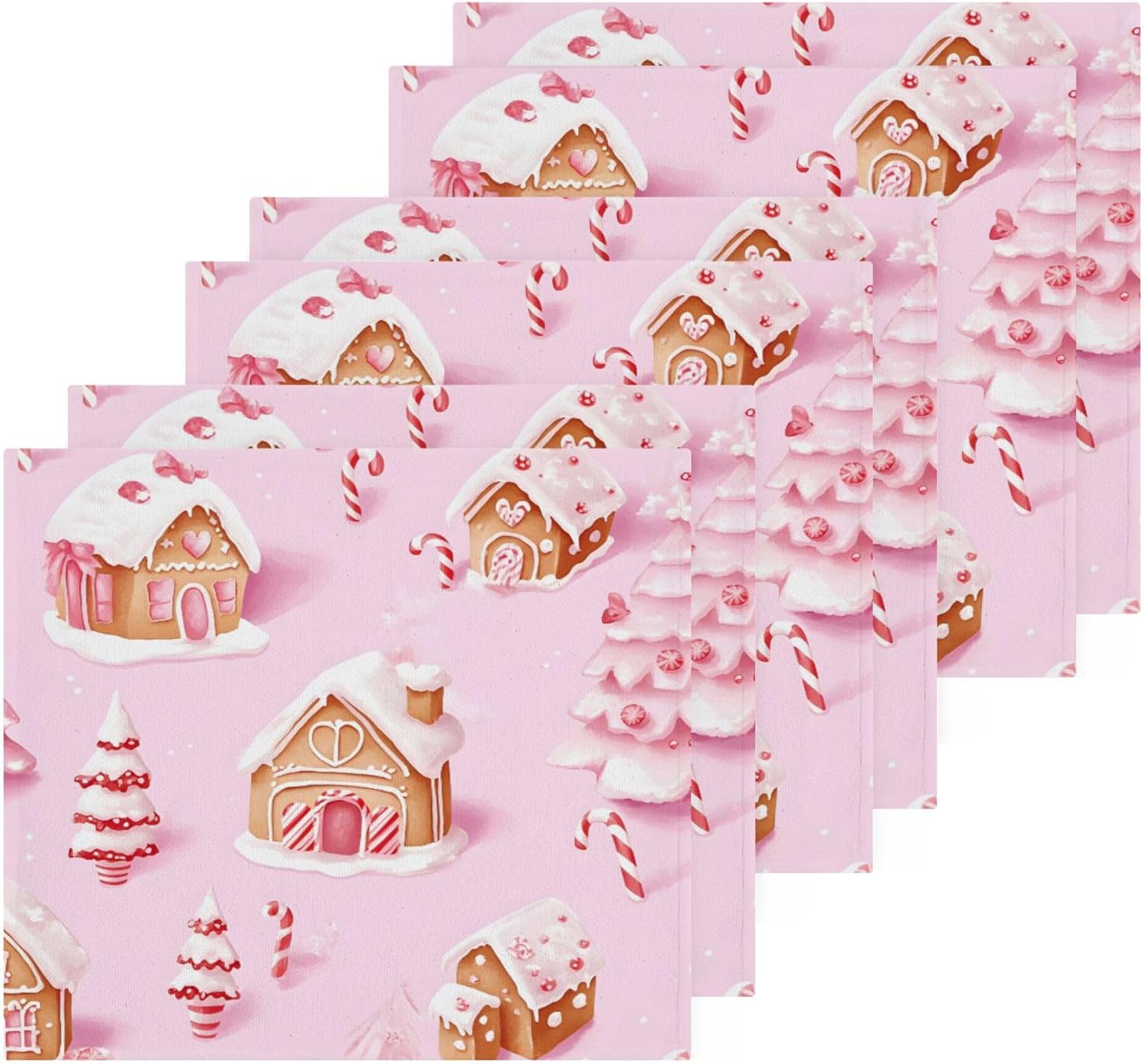 Joyful Christmas Washcloths - Fast-Drying-absorbent Multi-Purpose
