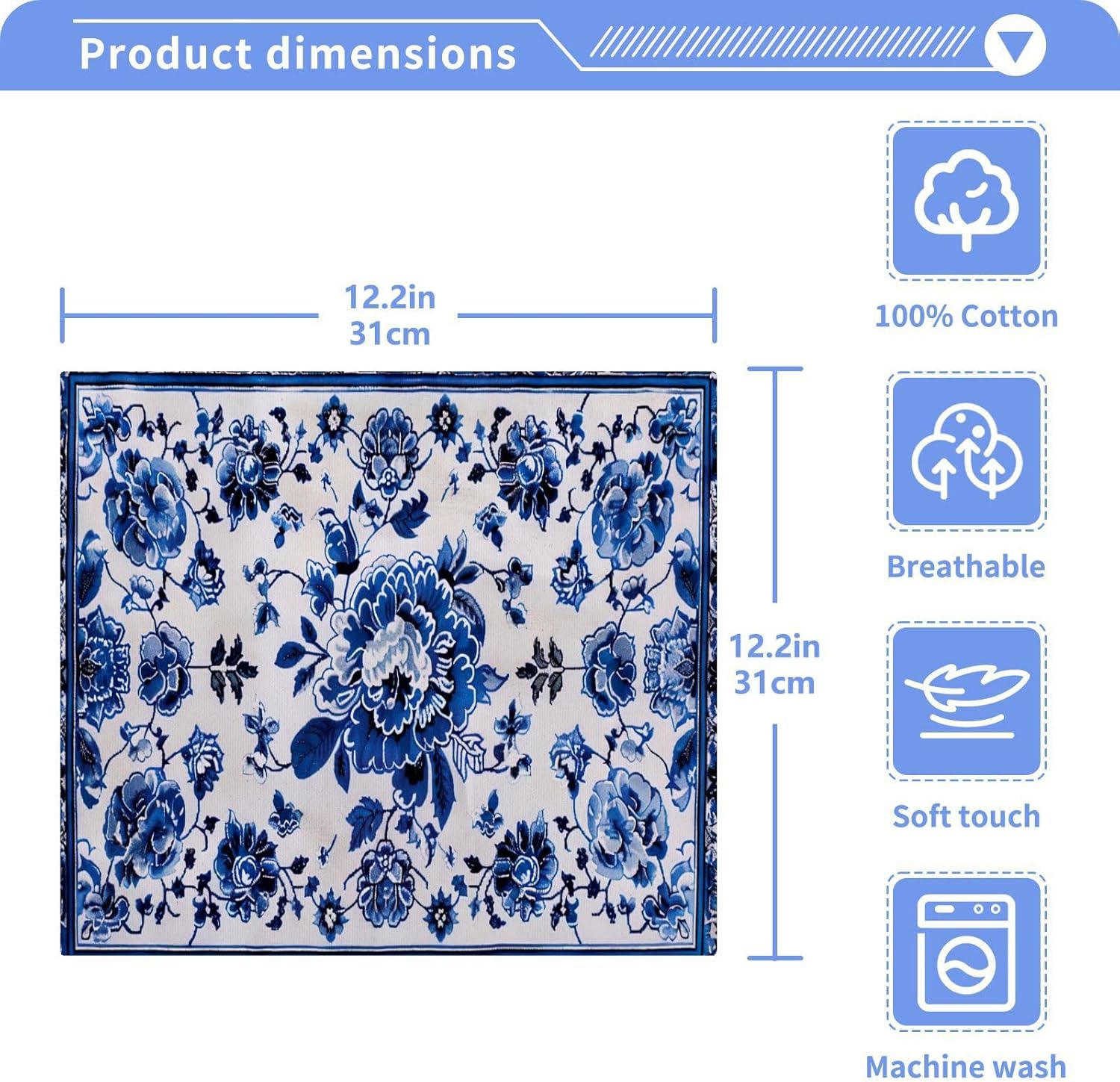 Sturdy Soft Washcloth Set Reusable Durable for Face Hand More