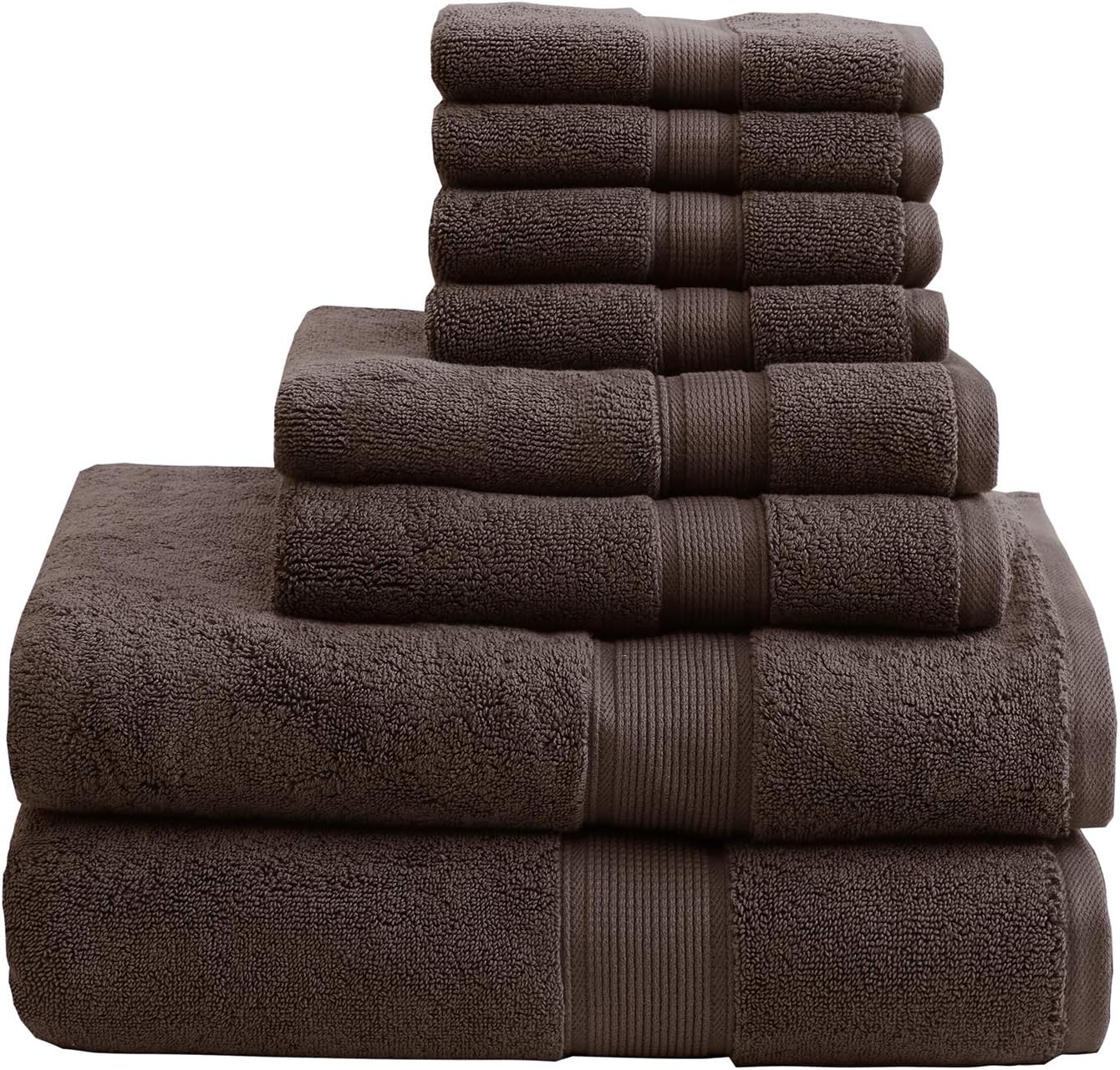 Luxury Plus Size Turkish Cotton Bath Towels Set