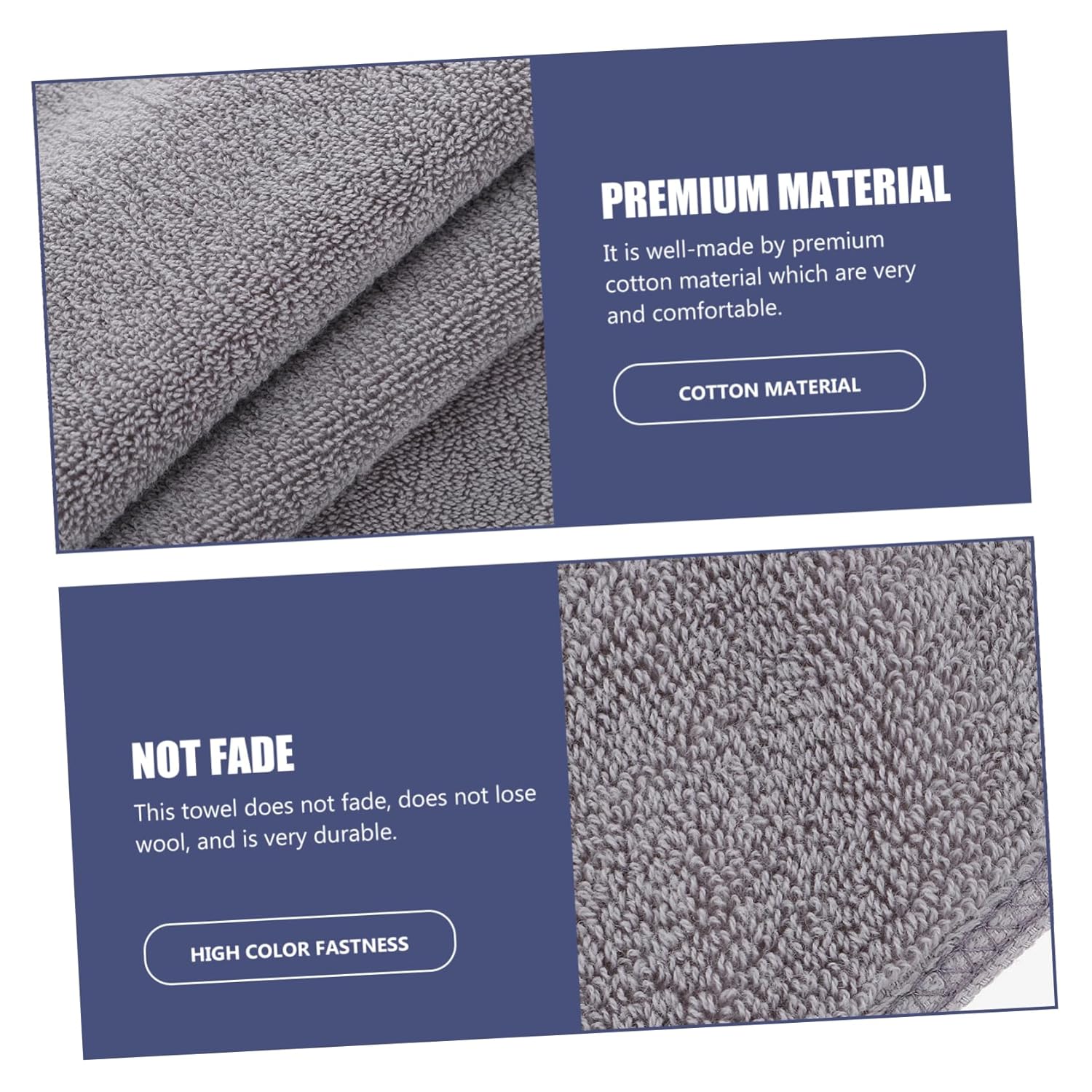 Thickened Cotton Washcloth for Daily Use