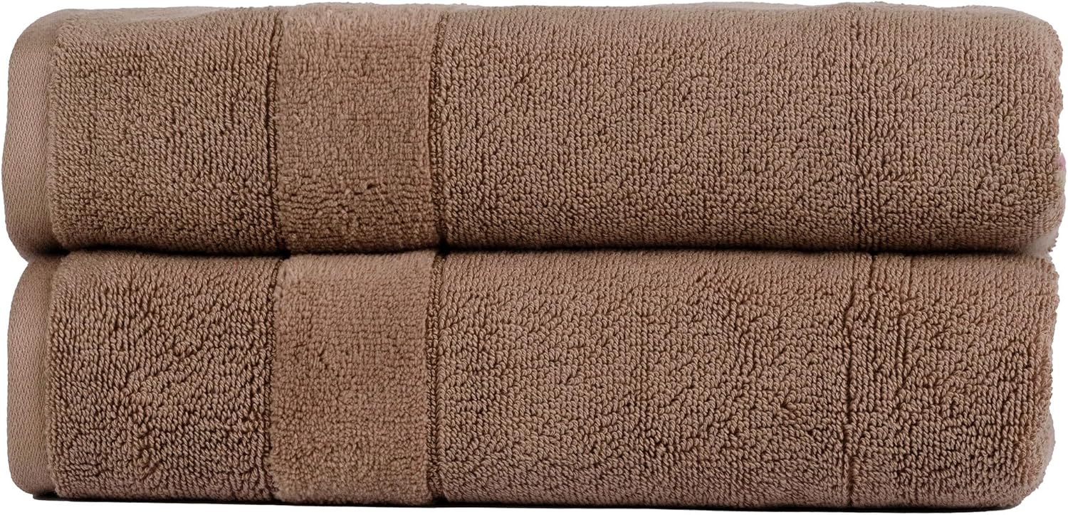 Exceptional 2-Pack Turkish Cotton Hand Towels for Luxurious BATH Experience