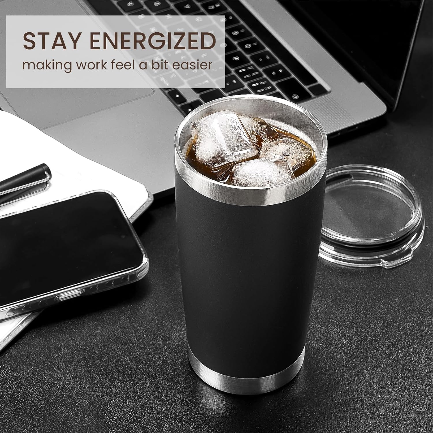 Perfect Gift for Travelers Double Wall Vacuum Insulated 20oz Tumbler Set