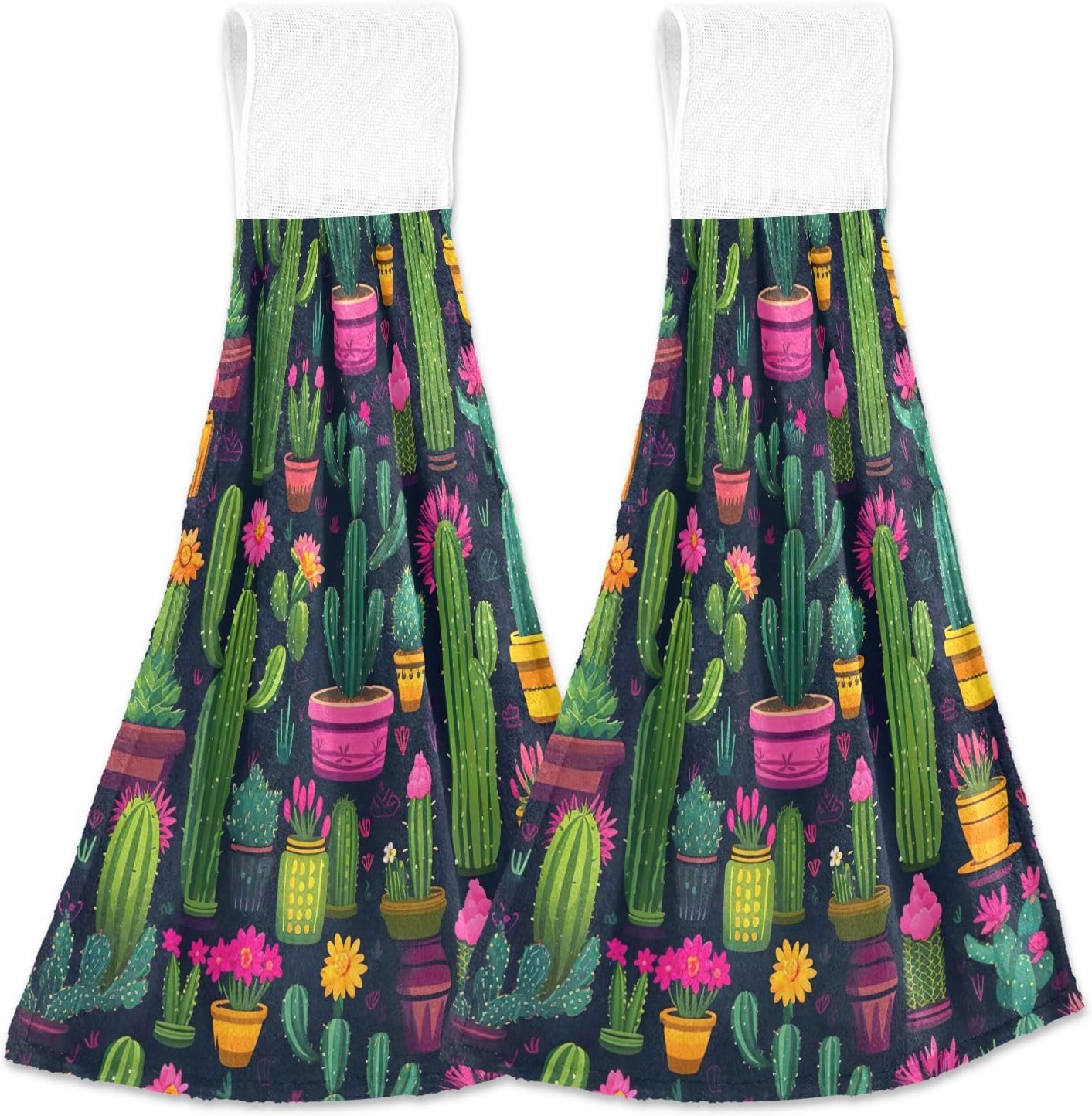 Perfect for Kids 182x14 Green Hanging Hand Towels