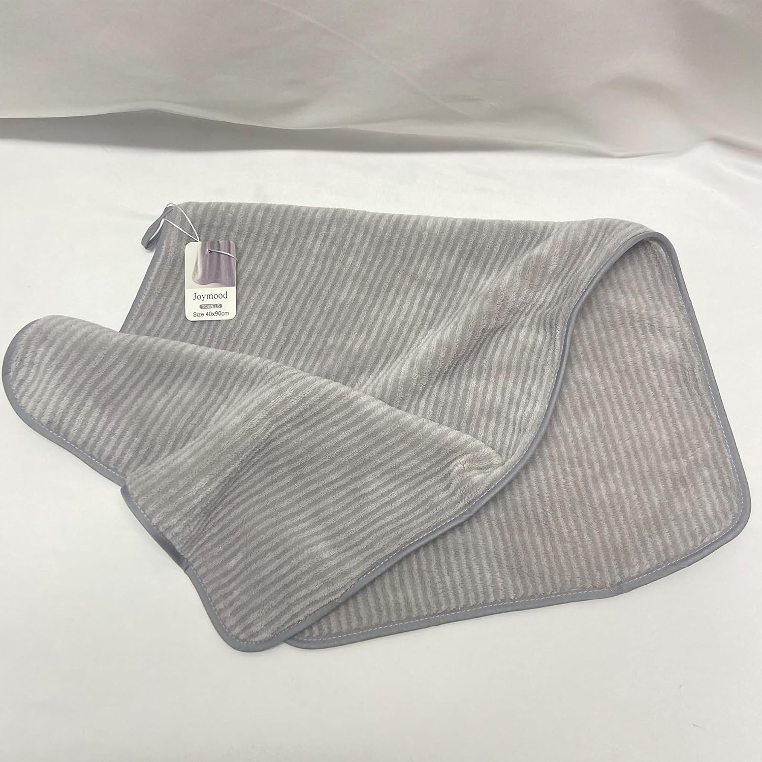 Grey Cotton Face Washcloth Ultra Soft Absorbent