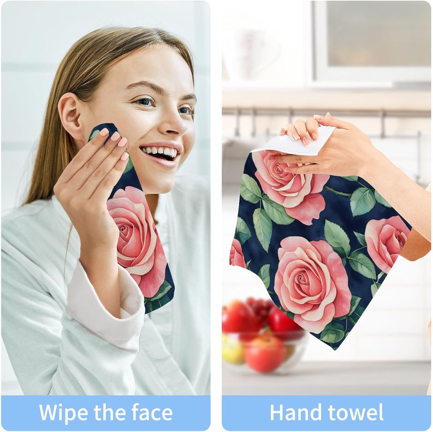 Stunning Xigua Washcloth Set for Fast Dry Stylish Use