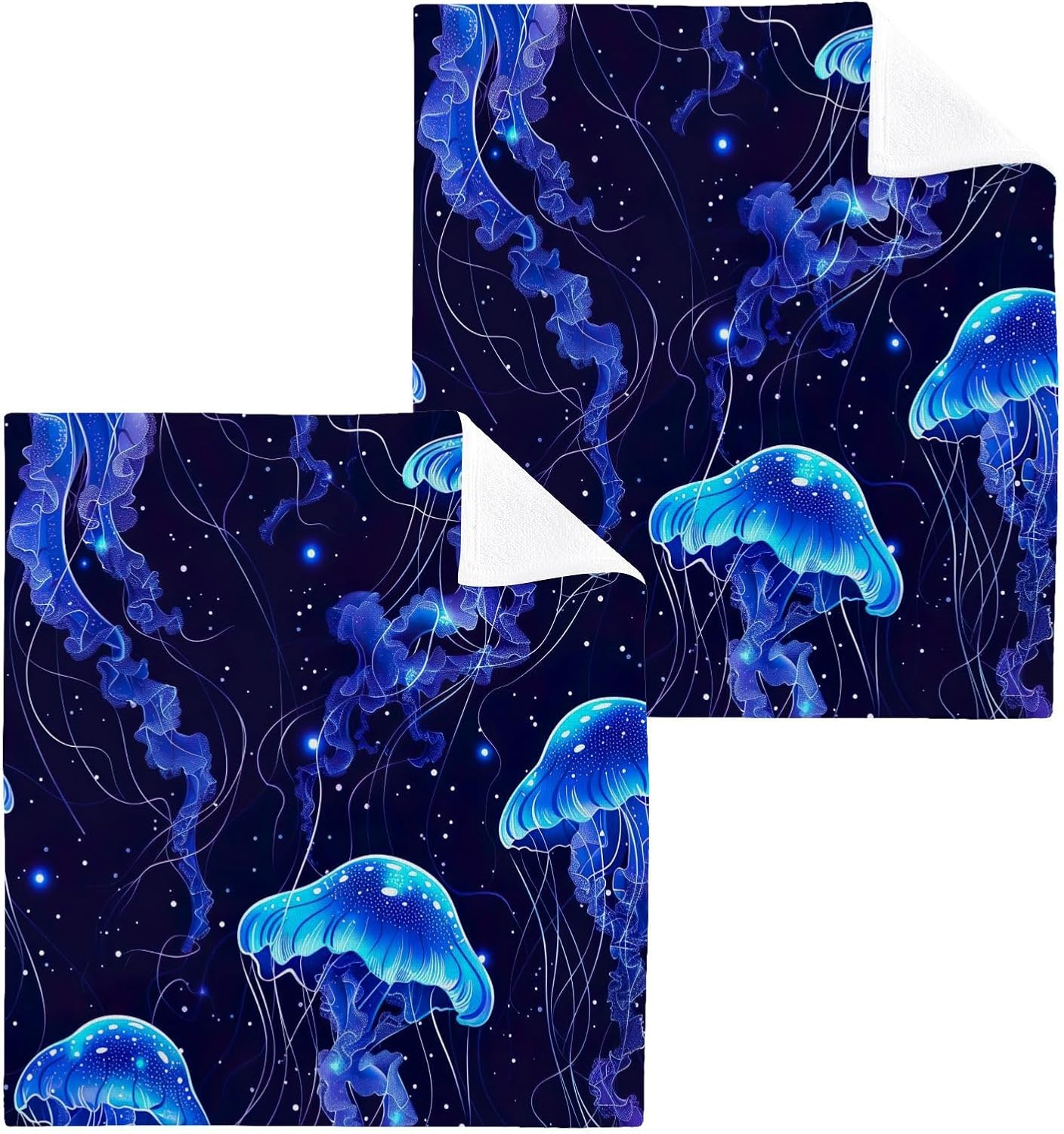 Jellyfish Washcloths