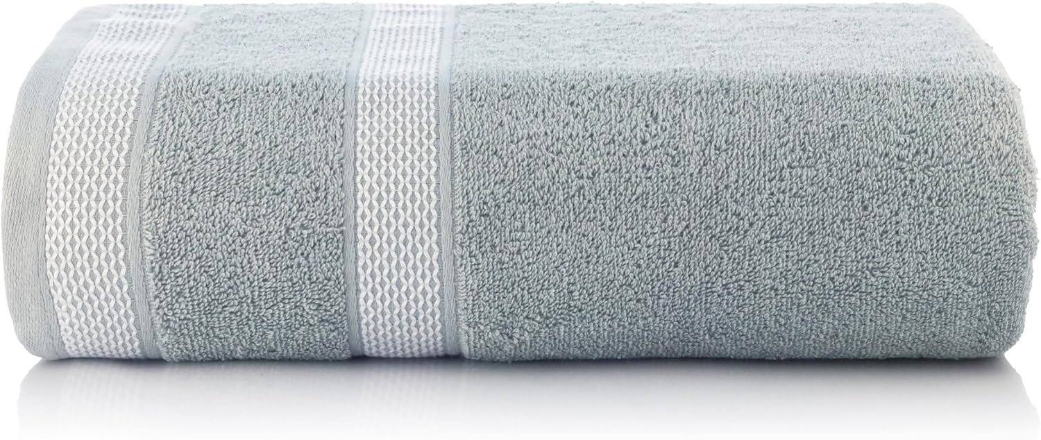 CASA COPENHAGEN 4-Piece Solitaire Bath Towel Set