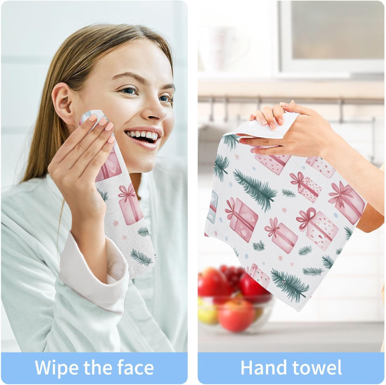 Christmas Washcloth Set