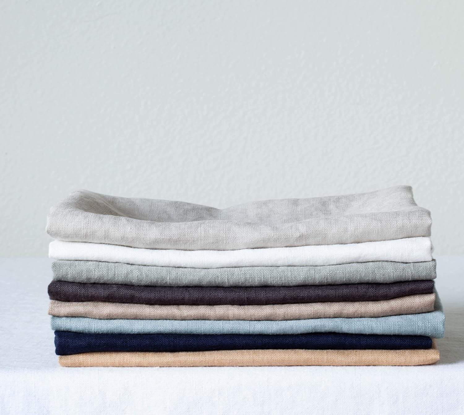 Pure Life Flax Linen Hand Towels - Fastest Drying Softest Feel
