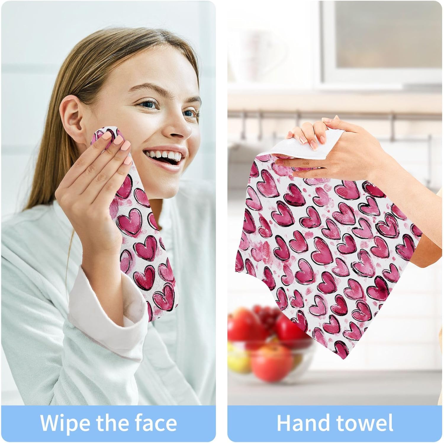 Elegant Washcloth Set for Durable Use