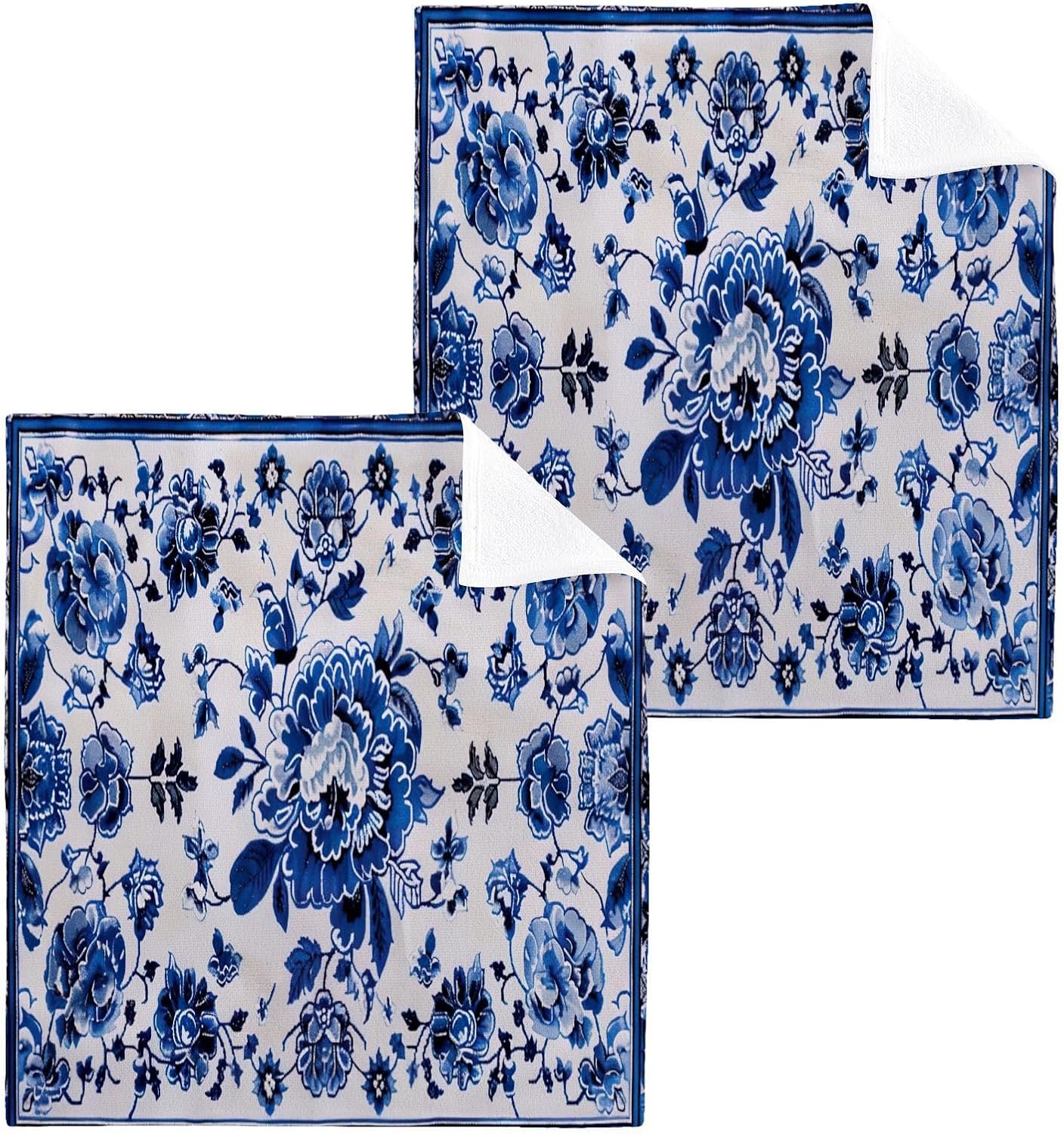 Sturdy Soft Washcloth Set Reusable Durable for Face Hand More