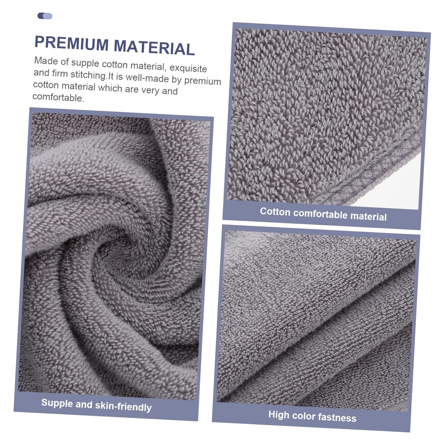 Thickened Cotton Washcloth for Daily Use