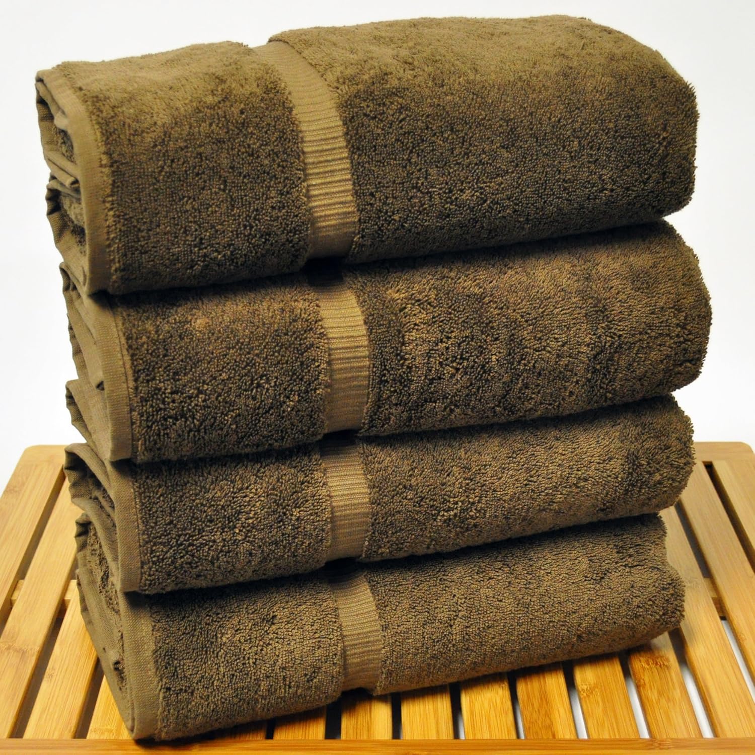 Premium Turkish Cotton-absorbent bath towels set