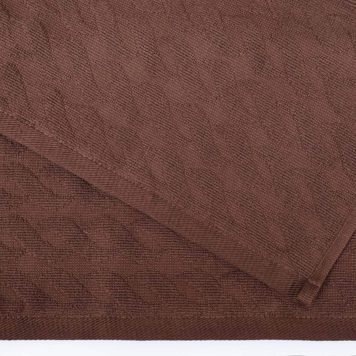 AKSOY MUIRU Jacquard Turkish Cotton Towel Set Perfect for Detimesi