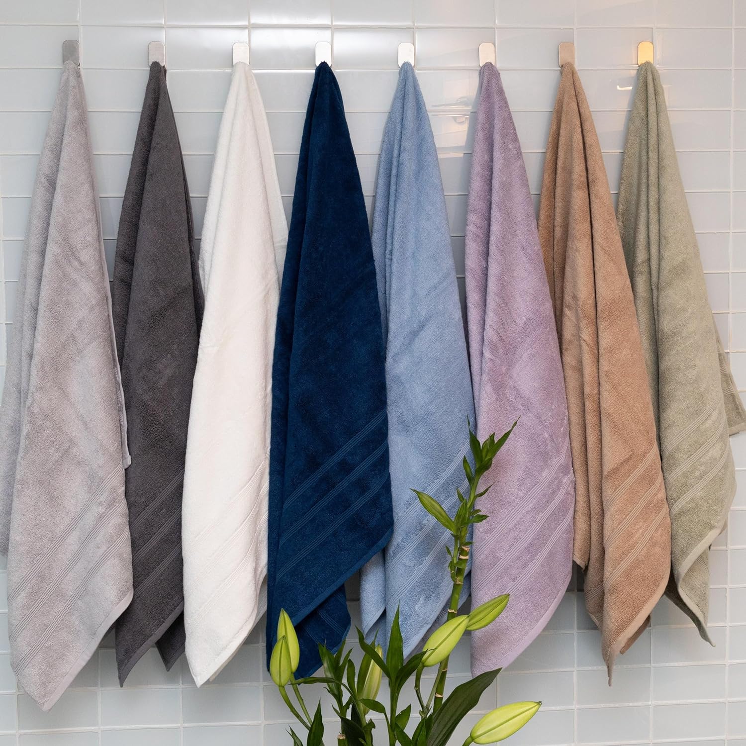 Luxurious 13x13 Washcloths from Mosobam
