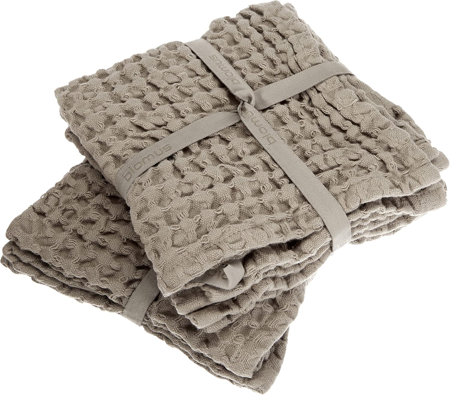 Set of 2 12x12 Waffle Washcloths Match_AC1124CT_BK