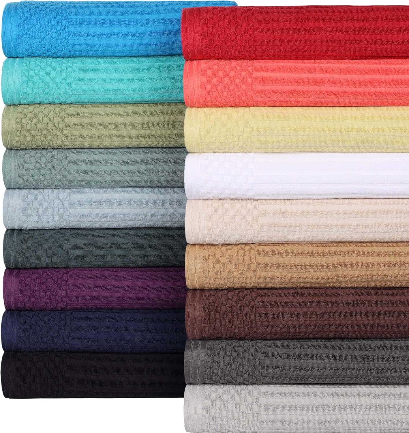 Durable Cotton 6-Piece Towel Set for Daily Use