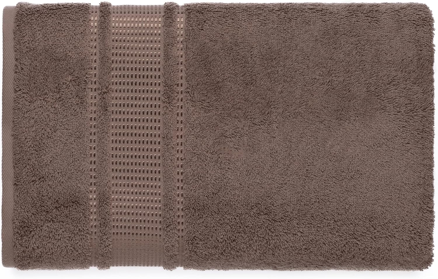 2-Piece Mocha Brown Bath Towel Set